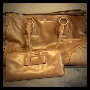 Authentic Gorgeous, MIU MIU Matching BAG & WALLET
